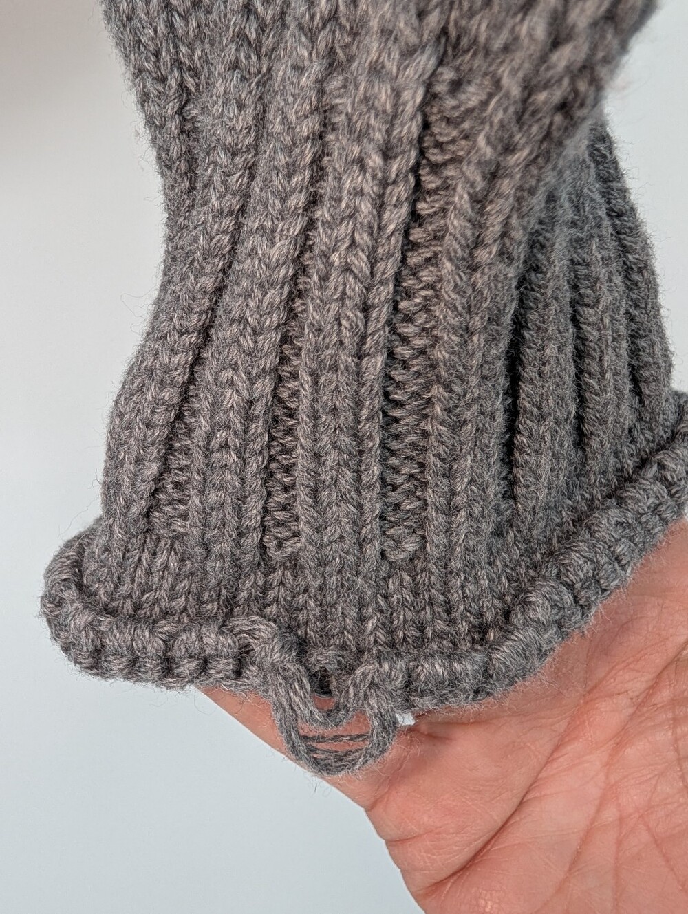 J Crew 2025 Rollneck™ sweater CM712 Size XXS *Flaw Gray - Picture 6 of 8
